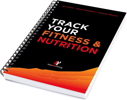 Workout/Fitness and/or Nutrition Journal/Planners - Designed by Experts, w/Illustrations : Sturdy Binding, Thick Pages & Laminated, Protected Cover